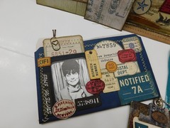 Junk Journal Add-Ons Handmade Tags Card Envelope File Clipboard Ephemera Set 2