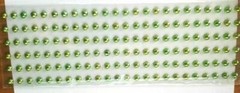 CraftbuddyUS 240 pcs x 6mm Self Adhesive Round Gems, Color – Green