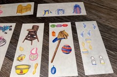 1999 Creative Memories Stickers Full and Partial Sheets Baby Kid Theme Lot