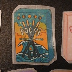 Hand Crafted and Cut Pocky Food & Drink Themed Stickers 15 pack