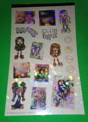 Bratz Sticker Sheet Holographic MGA Entertainment SandyLion Scrapbooking