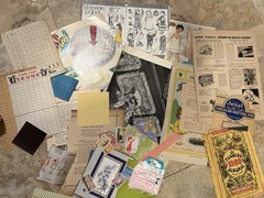 Vintage Ephemera Lot 100+ Pieces Junk Journal Mixed Paper Grab Bag Bundle