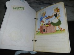 Summer Days Retro Mini Junk Journal Scrapbook 4×5