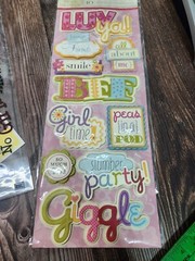 Scrapbooking Stickers Girlfriend Theme Lot of 13 Packages (#4) women besties