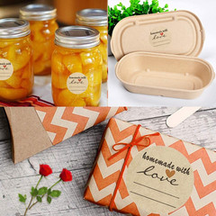 Jam and Jelly Jar Canning Labels for Mason Jars and More(2″ round 500/Roll) with
