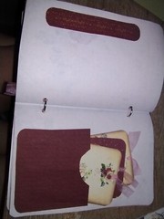 Pink Vintage Roses Junk Journal Scrapbook USA Seller