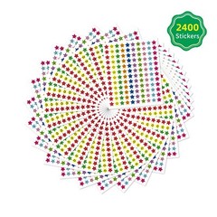 80 Pack Incentive Reward Chart Behavior and Chore Charts with 2400 Star Stickers