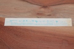 Vintage 1983 Cardesign TOOTS Sticker Strip KANGAROOS MUS #148 Mama & Joey family