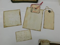 Junk Journal Add-Ons Handmade Tags Card Envelope File Clipboard Ephemera Set 4