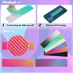 36 Pcs Anxiety Sensory Stickers Strips Adhesive Textured Mental Health Calm S…