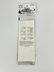 Mini Everyday Tattoos Scratch & Stick Stickers Peace Love 1 Card