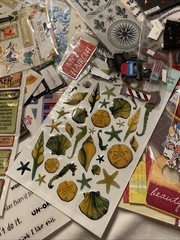 Scrapbooking Mixed Lot of Stickers Die Cuts Chipboard No Bunny Jolee’s Colorbok