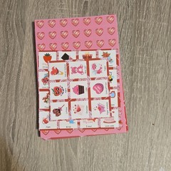 Large Lot of SCRAPBOOK VALENTINE’S DAY STICKERS