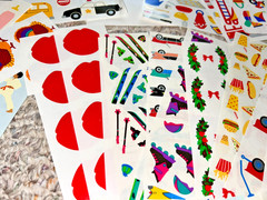 Mrs Grossmans Sticker Lot Holiday Birthday Kids 175+ Strips Creative Memories