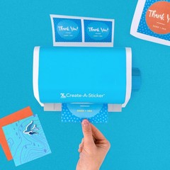 Xyron Create-a-Sticker, 5 Sticker and Label Maker Machine for Small Business