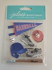 Jolees Baseball Scrapbooking Stickers