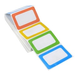 150 Pcs Labels for School Supplies Colorful Stickers Name Badge Index Tabs