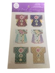 Punch Studio Gifted Stickers Japanese Kimonos Clothing Tops Scrapbooking Asia