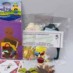 Scrapbook Die Cuts Paper Cut Outs Shapes Scrapbooking Christmas Doll Summer Lot