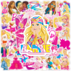 25 Barbie Sticker Pack – Waterproof Vinyl – Laptop, Water-Bottle, Phone, Bike