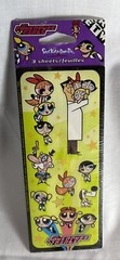 Vintage PowerPuff Girls Stickers Cartoon Network 3 sheets American greeting 1999
