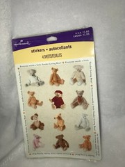 New Sealed Hallmark Everyone Needs A Little Tender Loving Teddy Bear Stickers