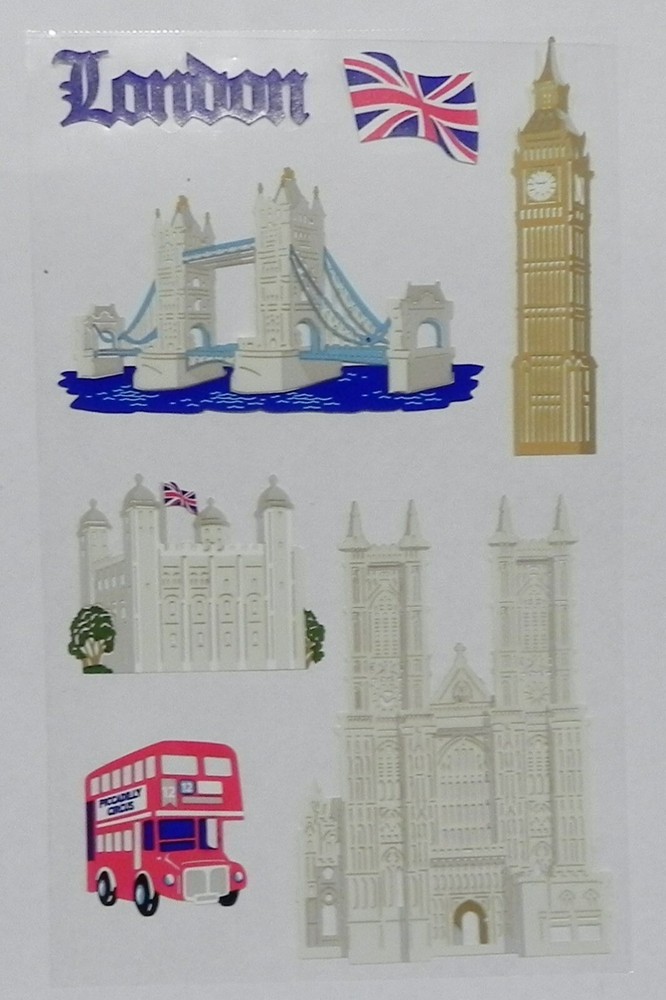 MRS GROSSMANS LONDON LASER STICKER SHEET BN & NLA