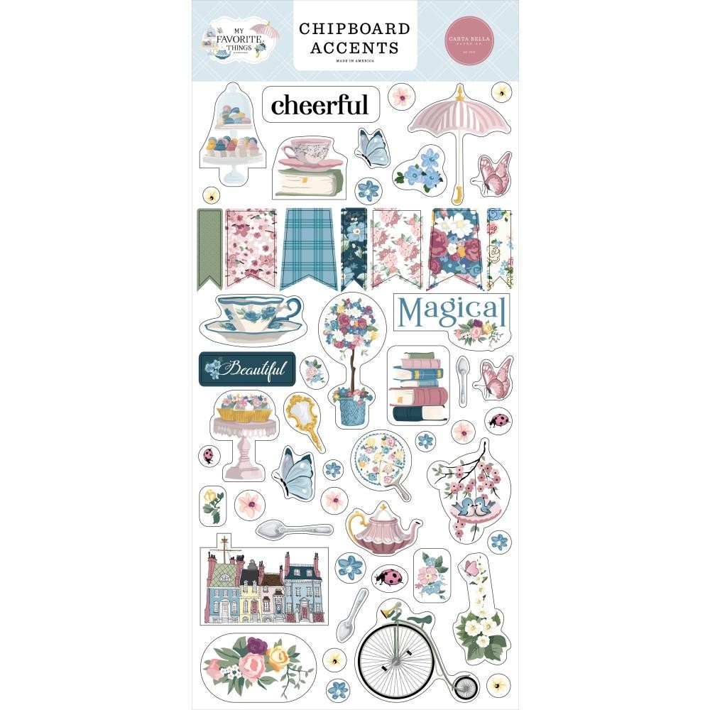 Carta Bella Paper 6″ x 13″ Chipboard Accents – My Favorite Things