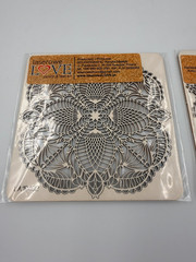 Set of 12 BACKGROUNDS & SHAPES Laser Cut Chipboard for Scrapbooking, NEW