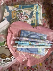 Kawaii Sakura Stationery Sticker Craft Kit Vinyl Scrapbook Animals Huge Lot