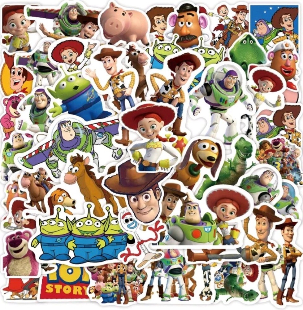 20 TOY STORY RANDOM ASSORTED 2″ STICKERS LABELS PARTY FAVOR BUZZ LIGHTYEAR WOODY