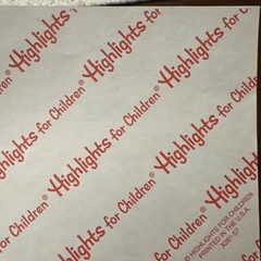 Vintage Highlights Mouse Hobbies Sticker Sheet Mice