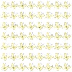 50Pcs Butterflies for Crafts, 1.2″ Mesh Organza Butterflies, Yellow