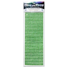 Green Gem Stickers 5mm Scrapbook Embellishments Rhinestone 3D Bling Your Thing