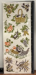 Handmade Stickers Autumn HARVEST Themed Craft CLT00108L05 EMBELLISHMENT