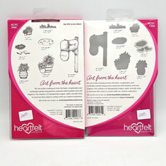Heartfelt Creations COUNTRYSIDE WINTER AUTUMN SUMMER ‘SCAPES 3 Stamp Die Sets
