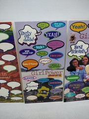 Caption Stickers Photo Fun Girl Power Crafts Stickers 3 Sheets
