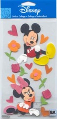 NEW! Disney MICKEY & MINNIE in Love 3-D stickers 60246 Fast FREE shipping!