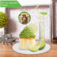 Jungle Animal Stickers 200 Pcs Roll Safari Zoo Labels for Kids Party Favors
