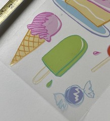 5 Mrs Grossmans Sweet Treats Stickers Dessert Cupcake Popsicle Cake Ice Cream
