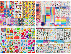 399+ Pcs. Scrapbook Sticker Lot Stickers wholesale bulk lots stickers retro yang