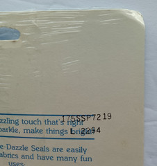 NOS SEALED Vtg 80s Hallmark Razzle Dazzle Prism Reward Award Stickers Seals NIP