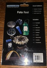 Remember When~Foto Real~The Great Outdoors Camping Lantern Compass Scrapbook