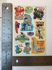 Toy Story 4 Stickers Forky Buzz Woody Jessie Bo Peep Rex New Single Sheet Disney