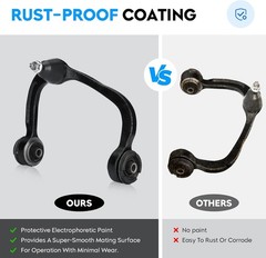 10PCS Front Upper Control Arm for Ford F150 (4WD) 2009-2014 (Exc. SVT Raptor)…