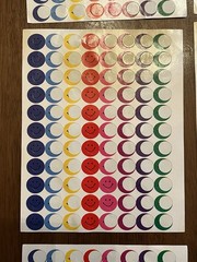 Vintage Smiley Face Stickers American Greetings, AGC, Partially Used