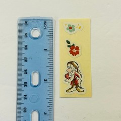 VINTAGE STICKERS The Disney Store SNOW WHITE AND THE SEVEN DWARFS