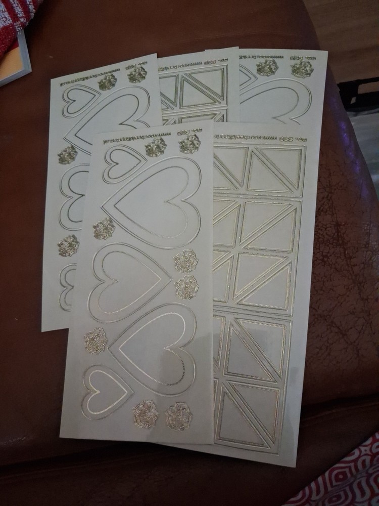 5X STICKERS SCRAPBOOKING NEW (ST1502) MIX TRANSPARENT