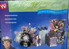 SHRED RIBBON INTO ART KIT LINDA LEE BUCK “OH YES YOU CAN!” NEW