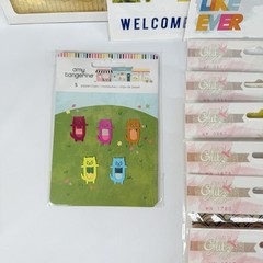 Glitz Scrapbook Stickers Embellishments Amy Tangerine Studio Calico LOT of 23 C